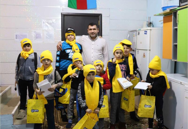 “Avrora" Qrup uşaq sığınacaqlarında məskunlaşan uşaqları sevindirib