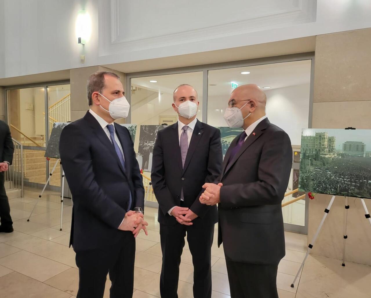 Ceyhun Bayramov Vyanada 20 yanvar faciəsinə həsr olunmuş tədbirdə iştirak edib