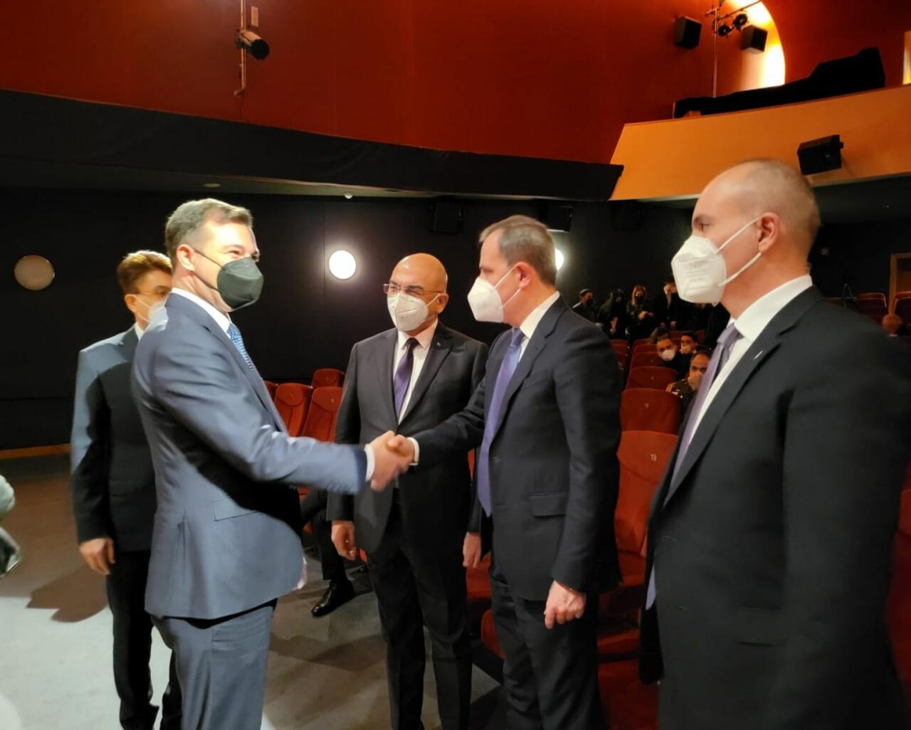 Ceyhun Bayramov Vyanada 20 yanvar faciəsinə həsr olunmuş tədbirdə iştirak edib