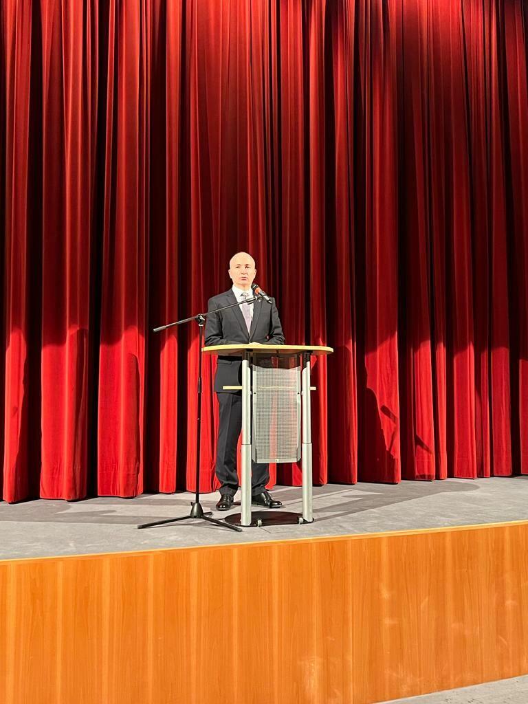 Ceyhun Bayramov Vyanada 20 yanvar faciəsinə həsr olunmuş tədbirdə iştirak edib