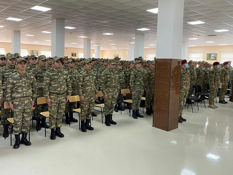Военнообязанные Азербайджана совершенствуют боевые навыки