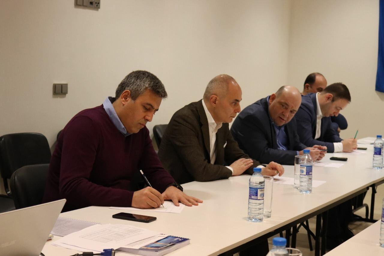 Mariana Vasileva Üzgüçülük Federasiyasının rəhbərliyi ilə görüşüb