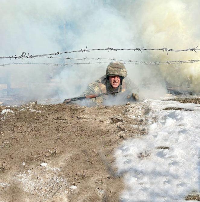 В воинской части коммандос проведены учебные тренировки