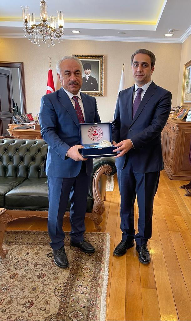 QHT Agentliyinin rəhbərliyi Türkiyə Daxili İşlər Nazirliyində və digər qurumlarda görüşlər keçirib