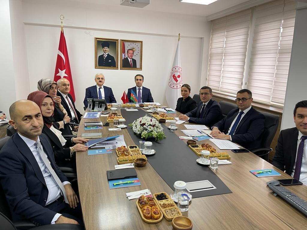 QHT Agentliyinin rəhbərliyi Türkiyə Daxili İşlər Nazirliyində və digər qurumlarda görüşlər keçirib