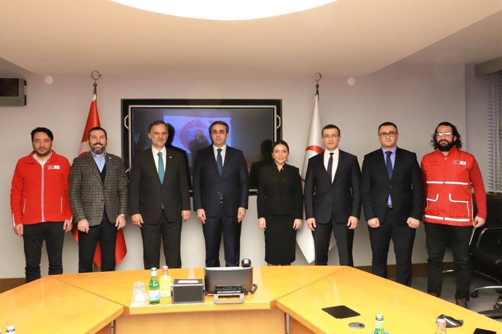 QHT Agentliyinin rəhbərliyi Türkiyə Daxili İşlər Nazirliyində və digər qurumlarda görüşlər keçirib