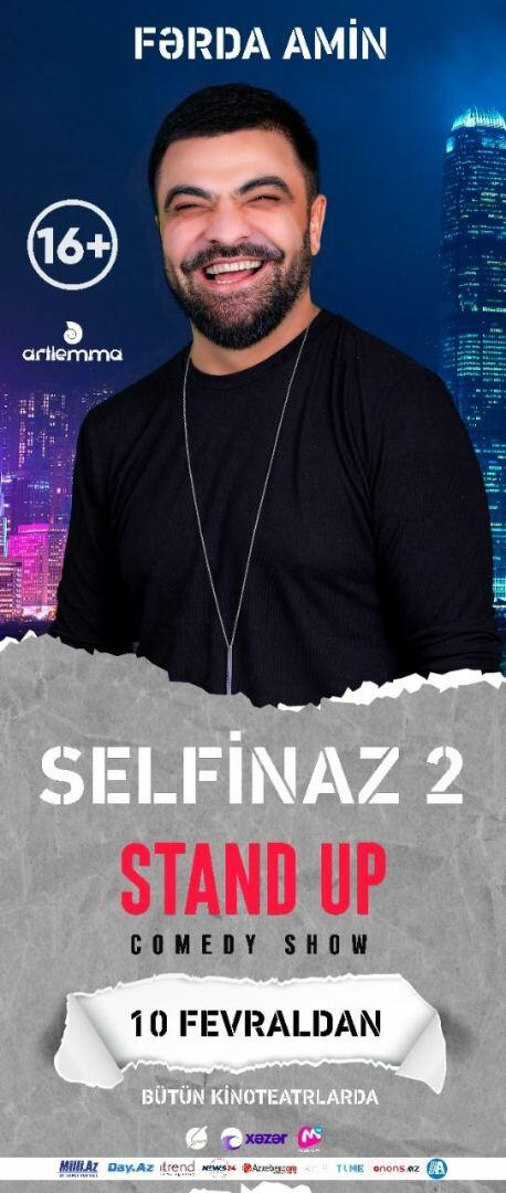 Фярда Амин представил в киноцентре "Низами" стендап-шоу Selfinaz 2