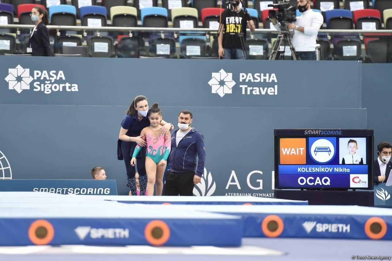 Определились победители Первенства Азербайджана и Чемпионата Баку по прыжкам на батуте и акробатической дорожке