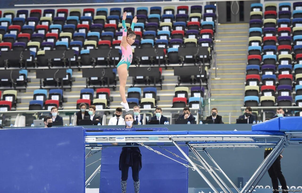 Определились победители Первенства Азербайджана и Чемпионата Баку по прыжкам на батуте и акробатической дорожке