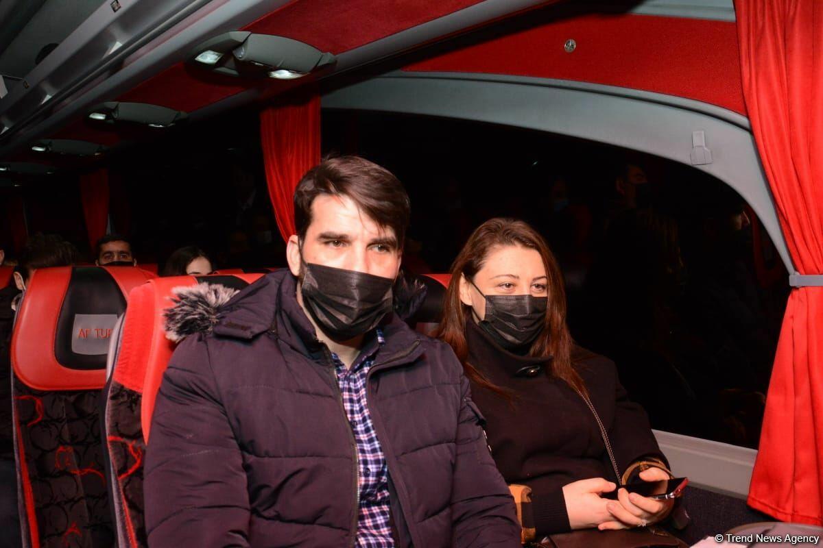 Из Баку в Шушу отправился очередной пассажирский автобус
