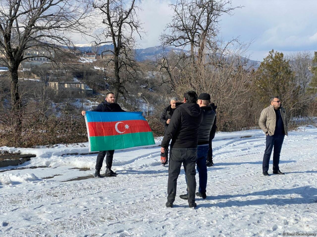Bu gün Şuşaya səfər edənlər bu ərazilərdə olublar