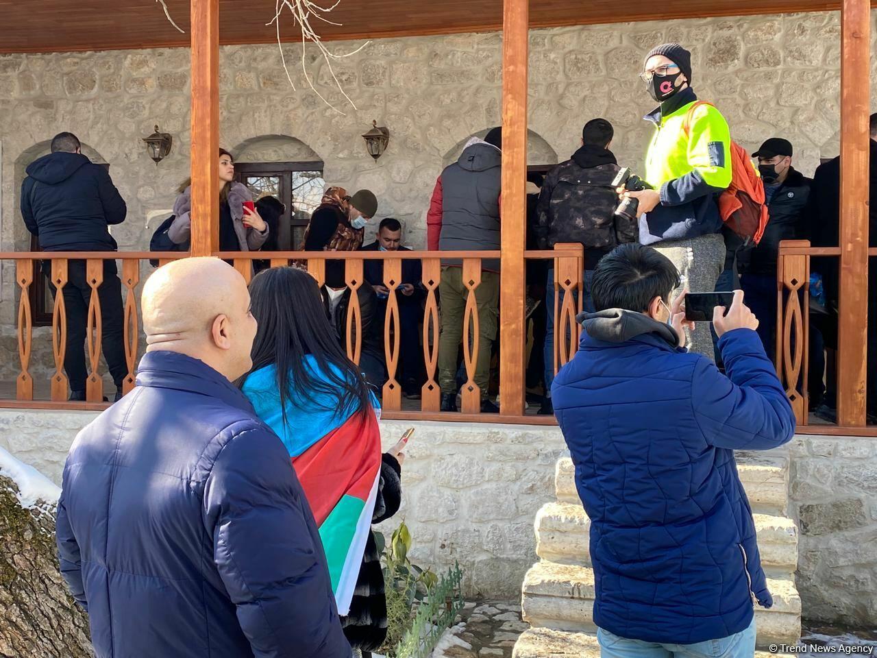 Bu gün Şuşaya səfər edənlər bu ərazilərdə olublar