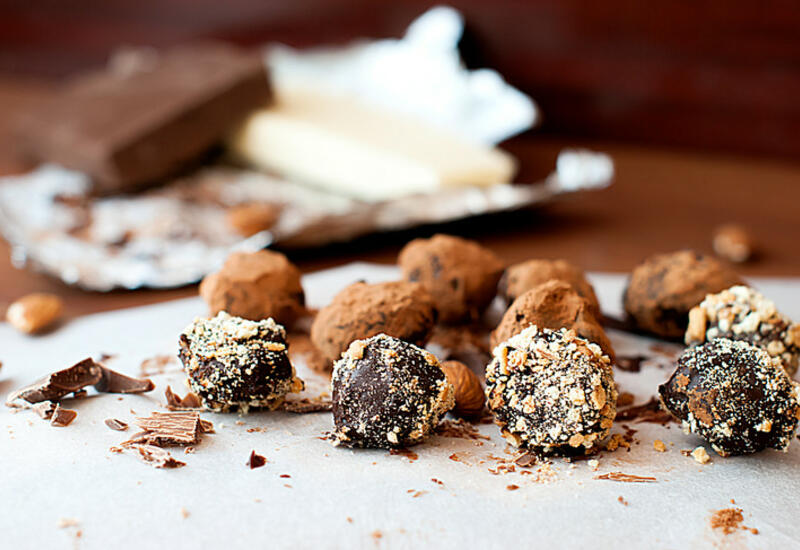 Лакомство на диете: облегченный рецепт домашних конфет «Трюфель»