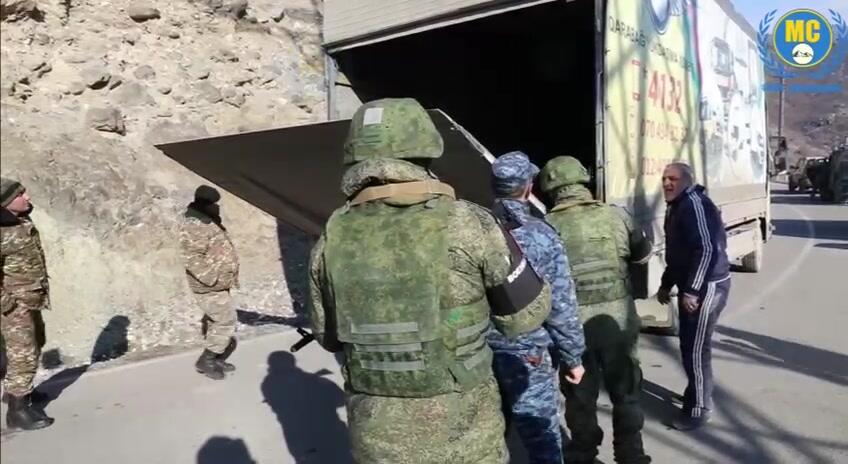 Армянская провокация на посту миротворцев в Карабахе