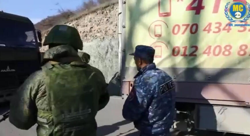 Армянская провокация на посту миротворцев в Карабахе