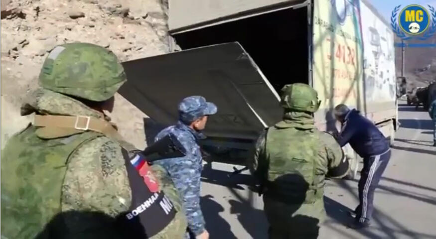 Армянская провокация на посту миротворцев в Карабахе