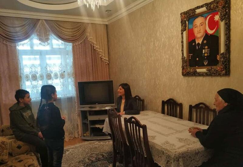 Президент Ильхам Алиев и Первая леди Мехрибан Алиева всегда уделяют особое внимание семьям шехидов и ветеранам Отечественной войны