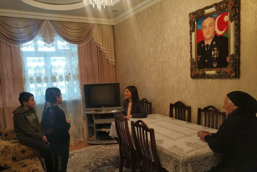 Президент Ильхам Алиев и Первая леди Мехрибан Алиева всегда уделяют особое внимание семьям шехидов и ветеранам Отечественной войны