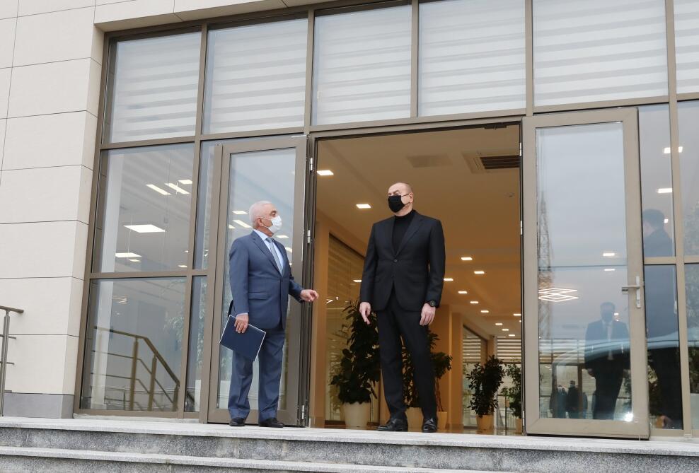 Президент Ильхам Алиев принял участие в церемонии открытия энергетического узла «Гобу»