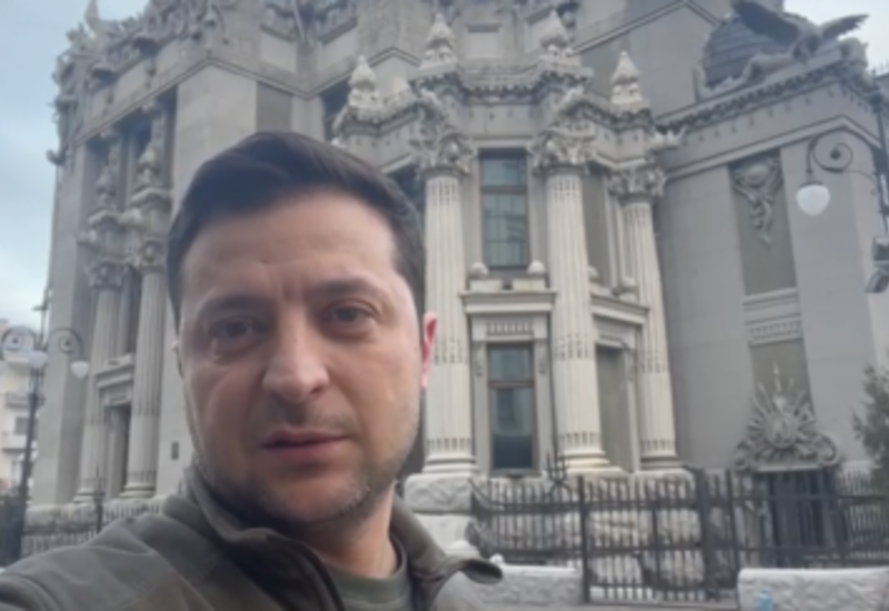 Зеленский обратился к народу Украины