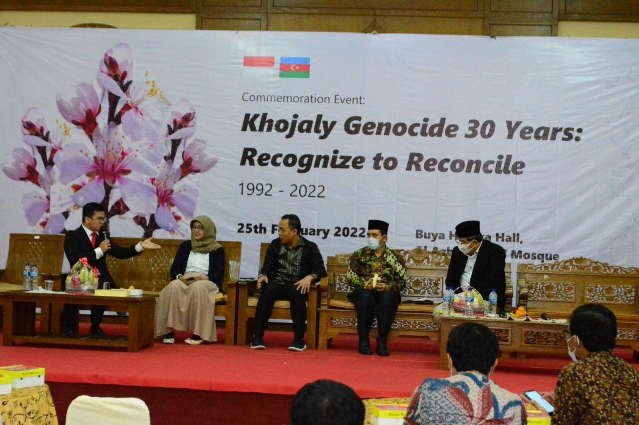 В центральной мечети Индонезии состоялось еще одно мероприятие о Ходжалы