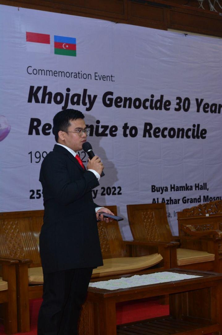 В центральной мечети Индонезии состоялось еще одно мероприятие о Ходжалы