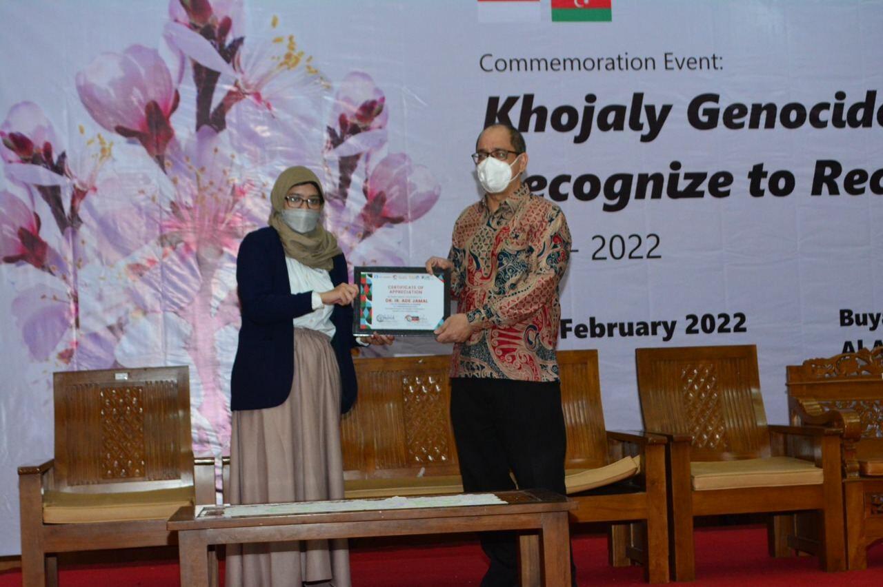 В центральной мечети Индонезии состоялось еще одно мероприятие о Ходжалы