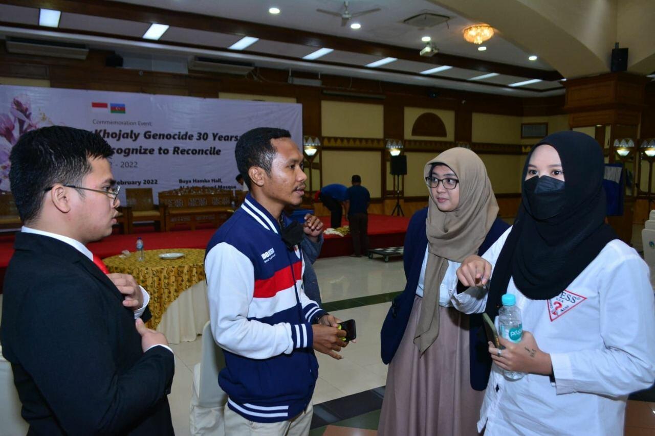 В центральной мечети Индонезии состоялось еще одно мероприятие о Ходжалы