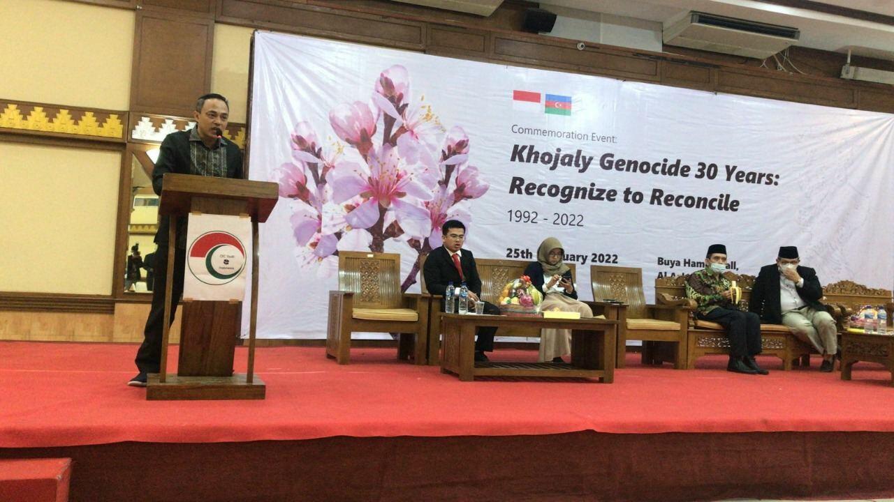 В центральной мечети Индонезии состоялось еще одно мероприятие о Ходжалы