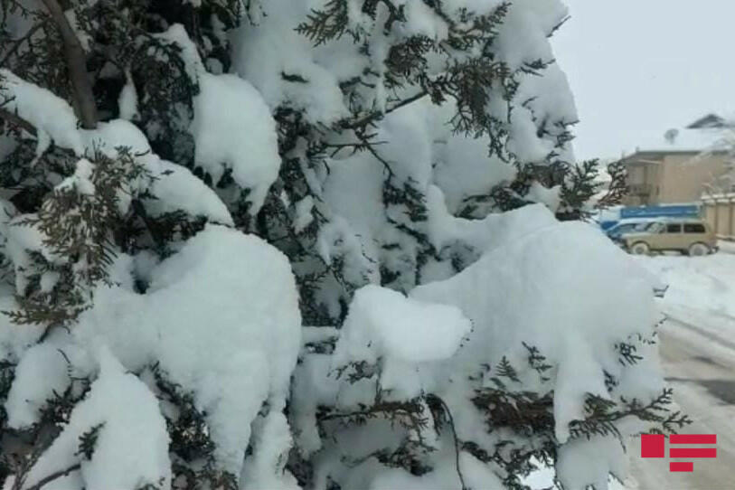 В Гядабеке и Дашкесане высота снежного покрова составила 70 см