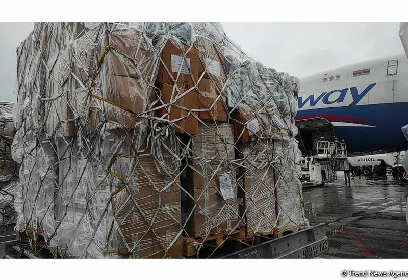 Азербайджан отправляет очередную гуманитарную помощь в Украину