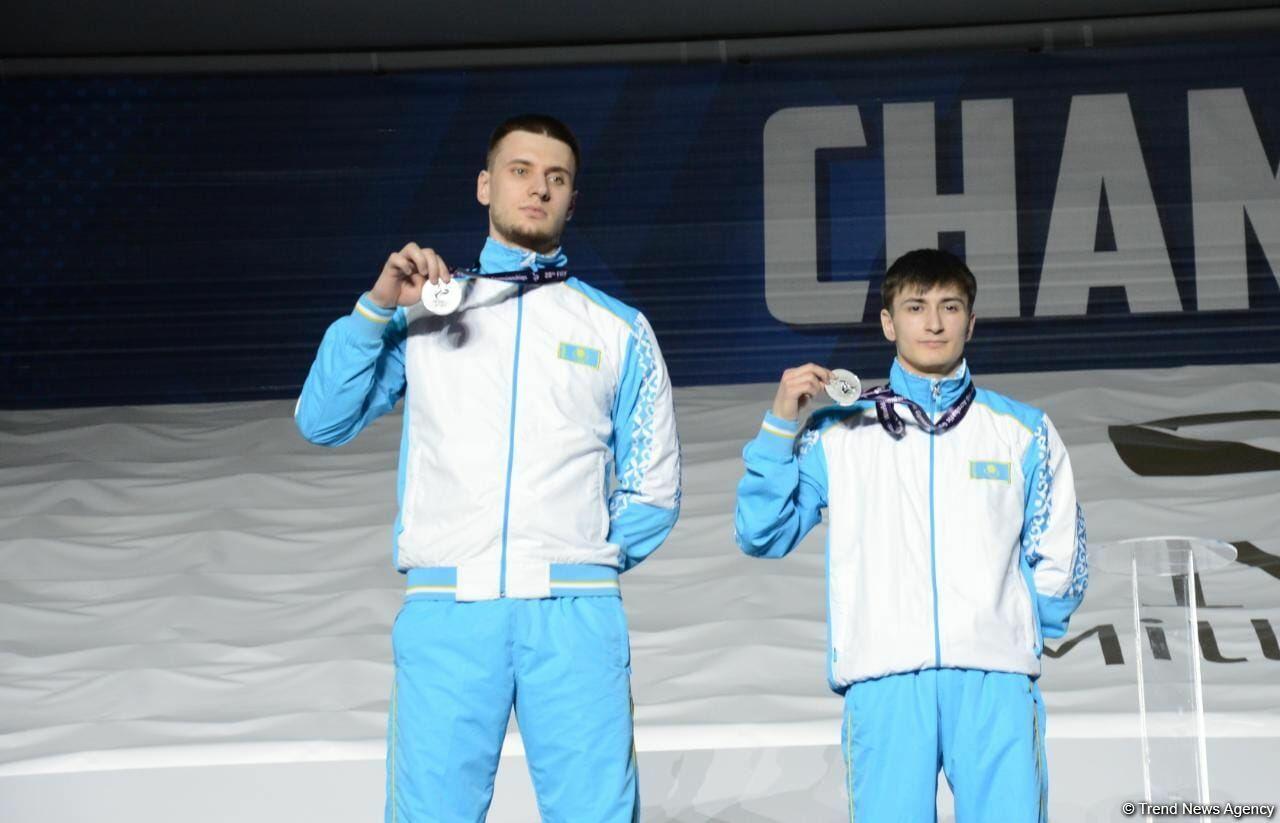 ЧМ в Баку: состоялась церемония награждения победителей среди женских и мужских пар