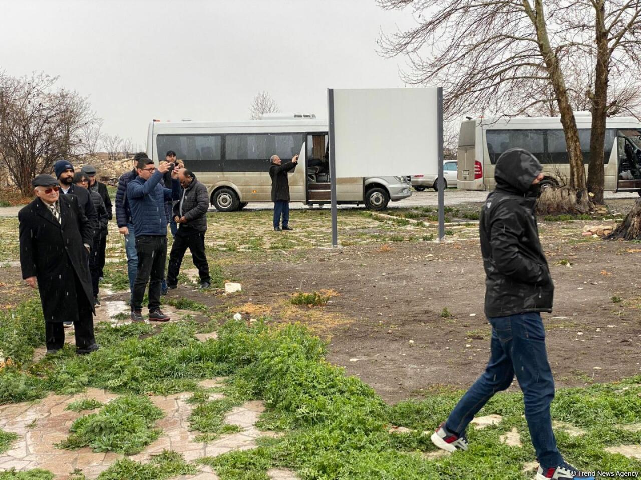 Xarici jurnalistlərin Ağdam şəhərinə səfəri başlayıb