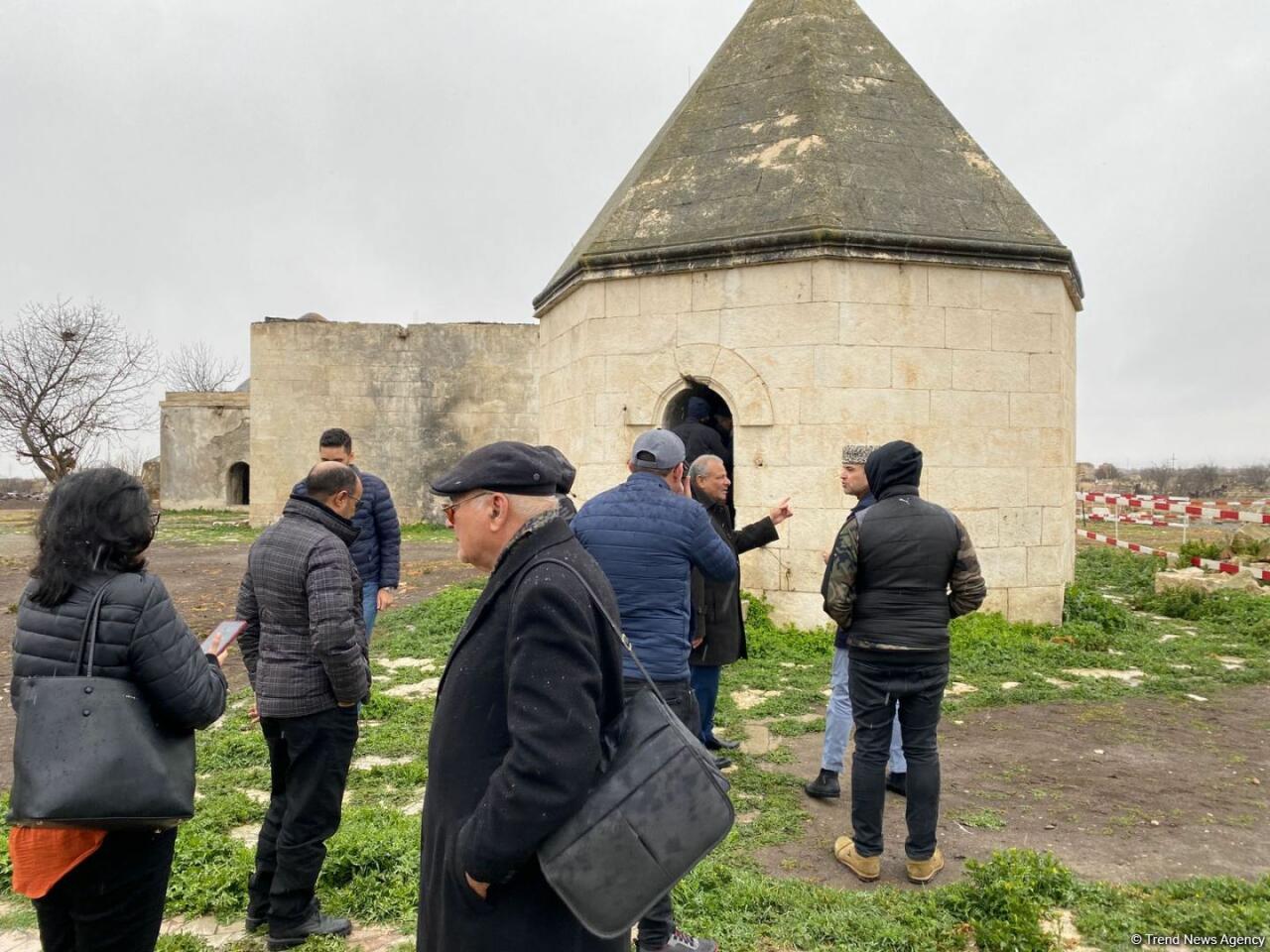 Xarici jurnalistlərin Ağdam şəhərinə səfəri başlayıb