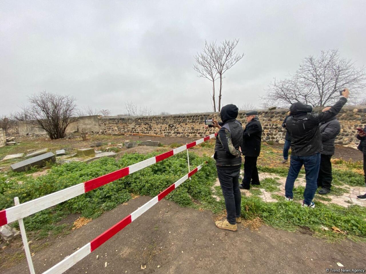 Xarici jurnalistlərin Ağdam şəhərinə səfəri başlayıb