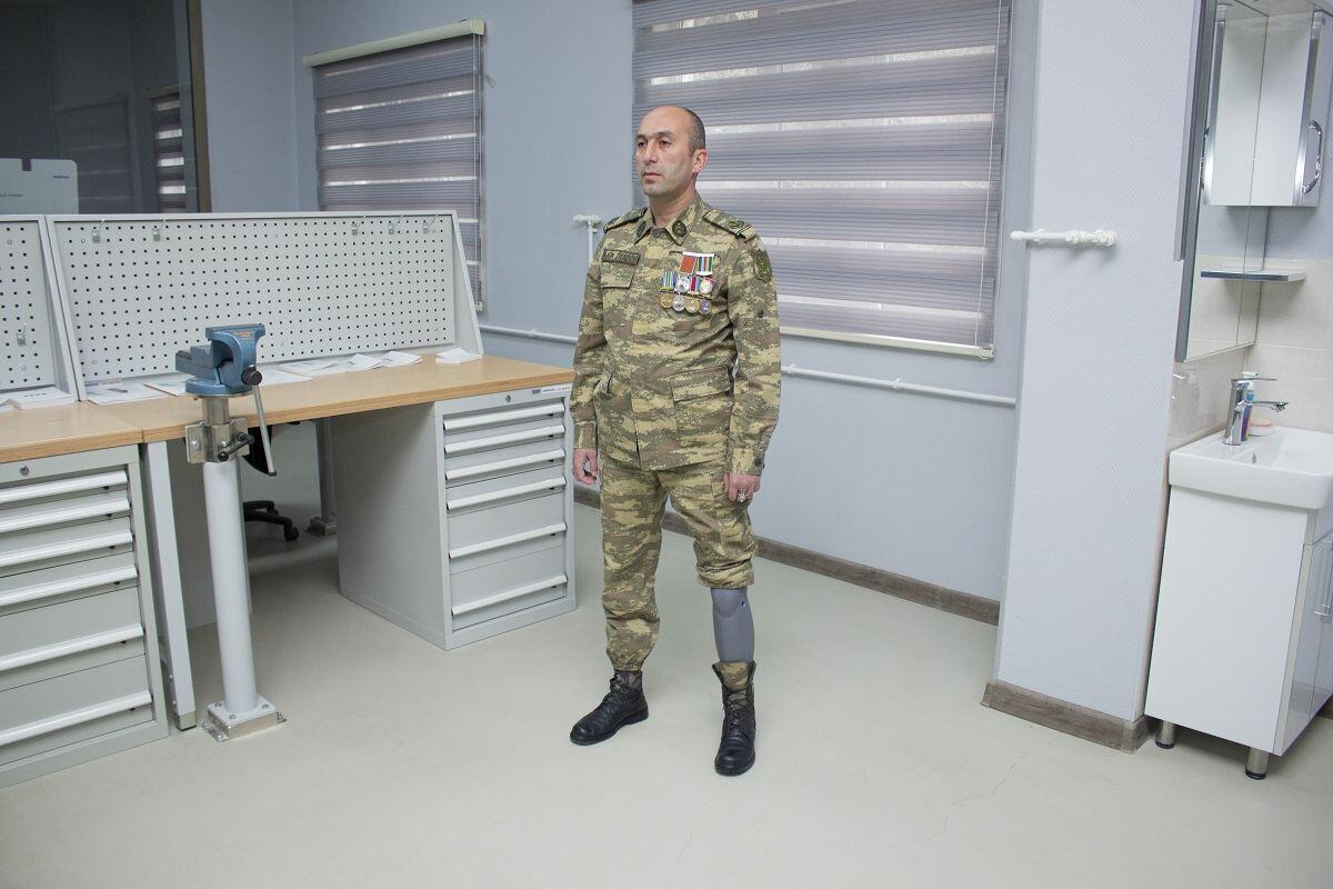 В Азербайджане еще одна группа ветеранов войны получила высокотехнологичные протезы