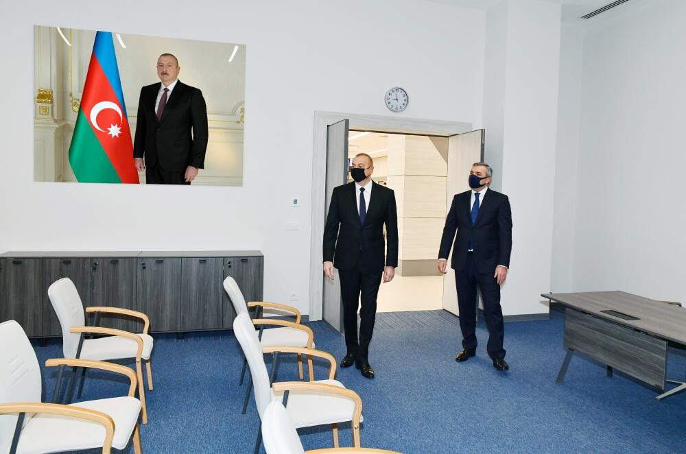 Prezident İlham Əliyev Prezident Administrasiyasının Vətəndaş Qəbulu Mərkəzinin açılışında iştirak edib