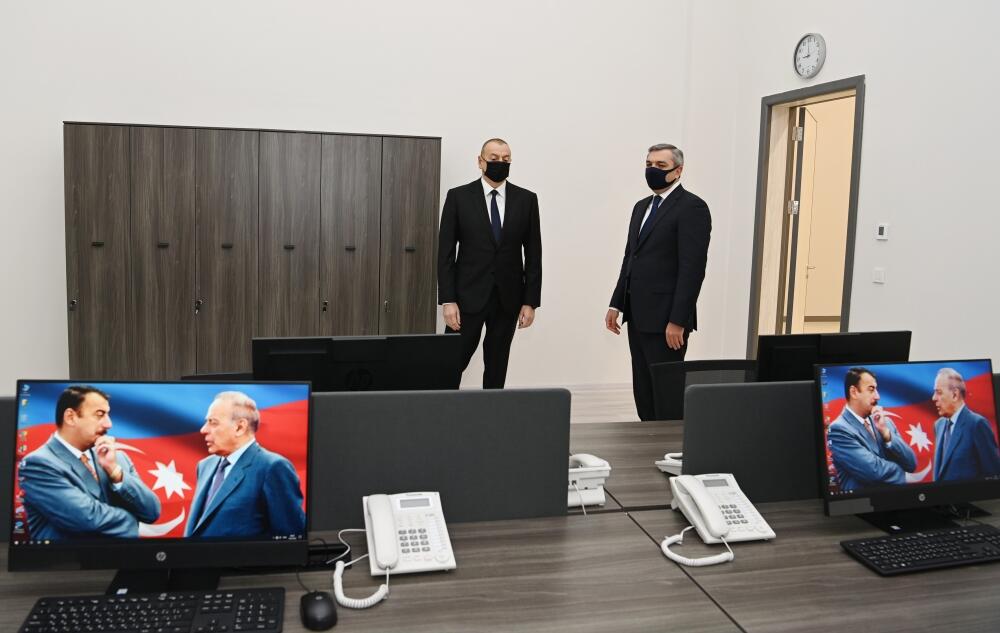 Prezident İlham Əliyev Prezident Administrasiyasının Vətəndaş Qəbulu Mərkəzinin açılışında iştirak edib
