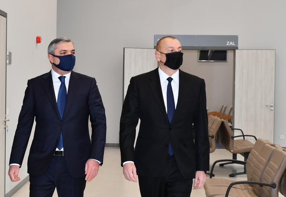 Prezident İlham Əliyev Prezident Administrasiyasının Vətəndaş Qəbulu Mərkəzinin açılışında iştirak edib