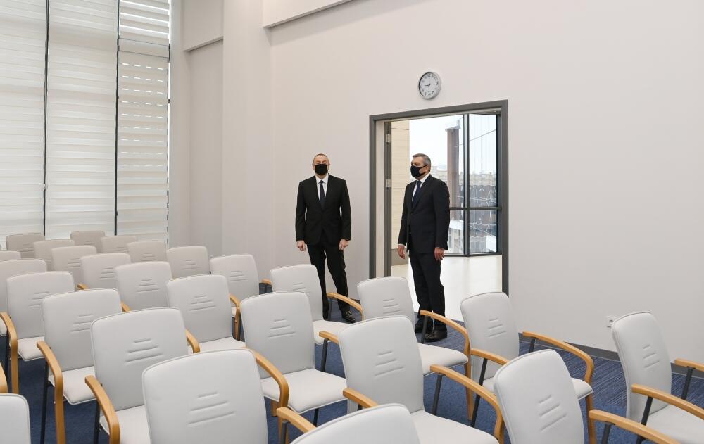 Prezident İlham Əliyev Prezident Administrasiyasının Vətəndaş Qəbulu Mərkəzinin açılışında iştirak edib