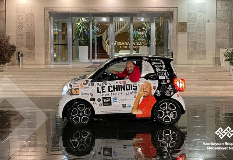 Известный французский блогер Patrick le Chinois совершил автотур по Азербайджану