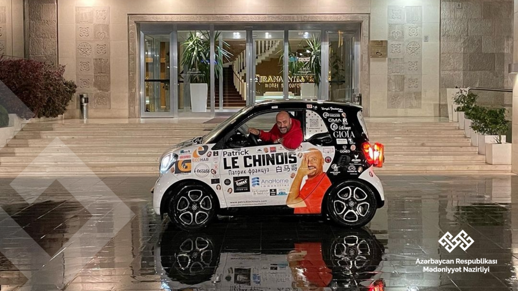Известный французский блогер Patrick le Chinois совершил автотур по Азербайджану
