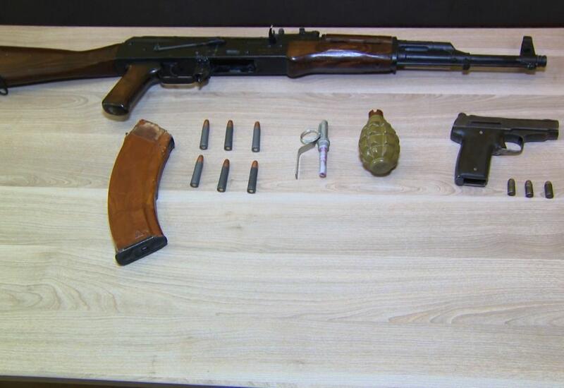 У жителя Гянджи обнаружены боеприпасы