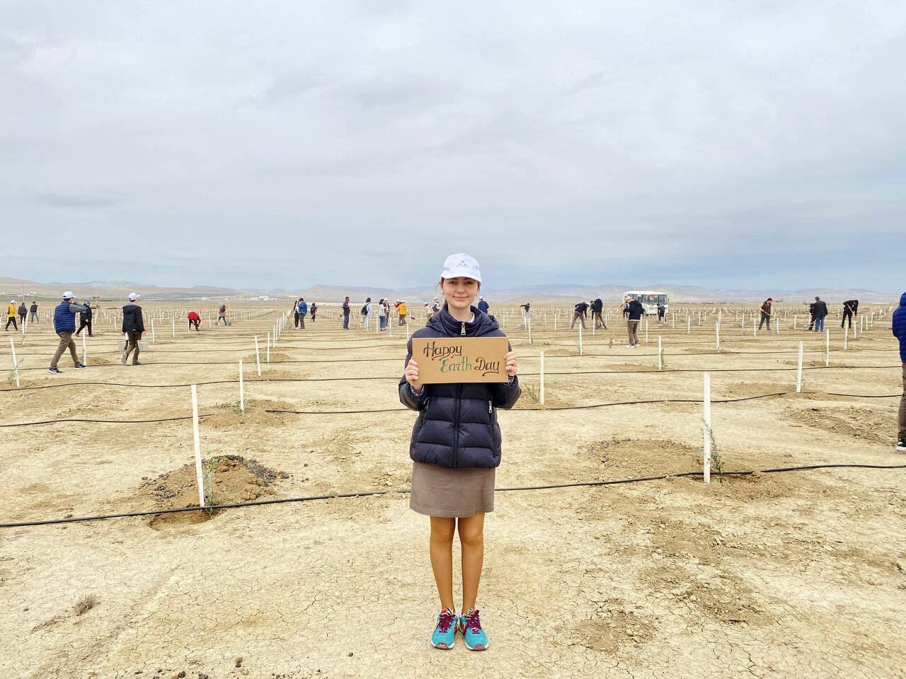 В Азербайджане в рамках кампании по посадке деревьев «Зеленый марафон 2022» проведена очередная акция