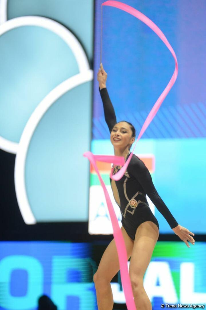 Кубок мира FIG в Баку: Стали известны результаты Арзу Джалиловой и Зохры Агамировой за упражнения с лентой