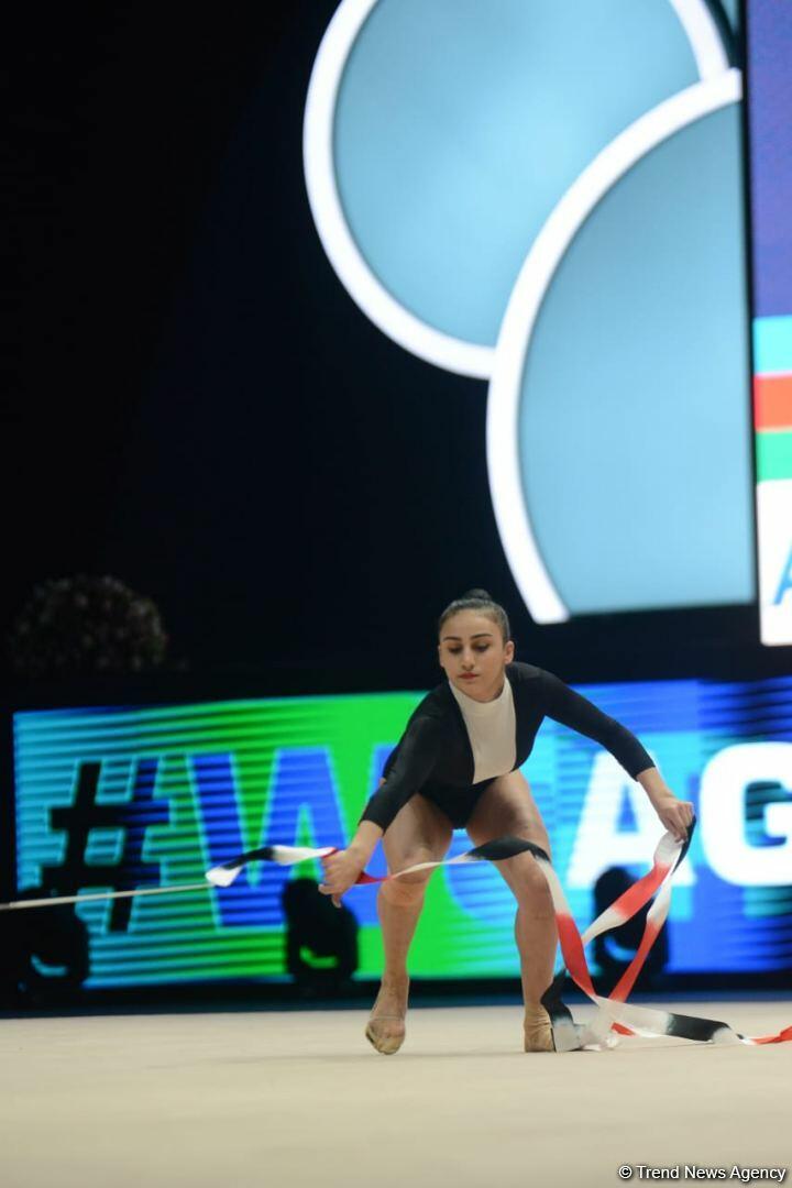 Кубок мира FIG в Баку: Стали известны результаты Арзу Джалиловой и Зохры Агамировой за упражнения с лентой