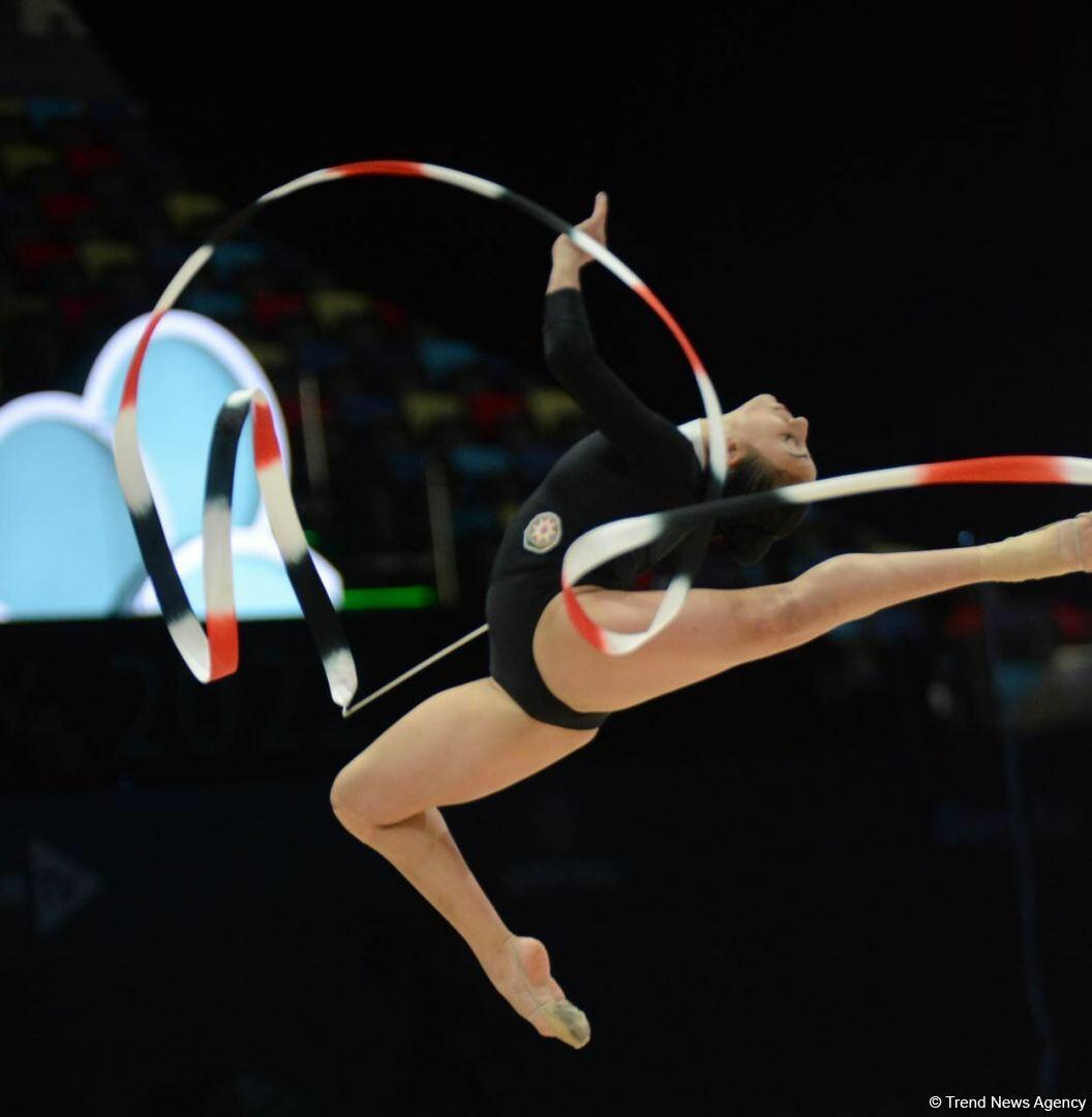 Кубок мира FIG в Баку: Стали известны результаты Арзу Джалиловой и Зохры Агамировой за упражнения с лентой