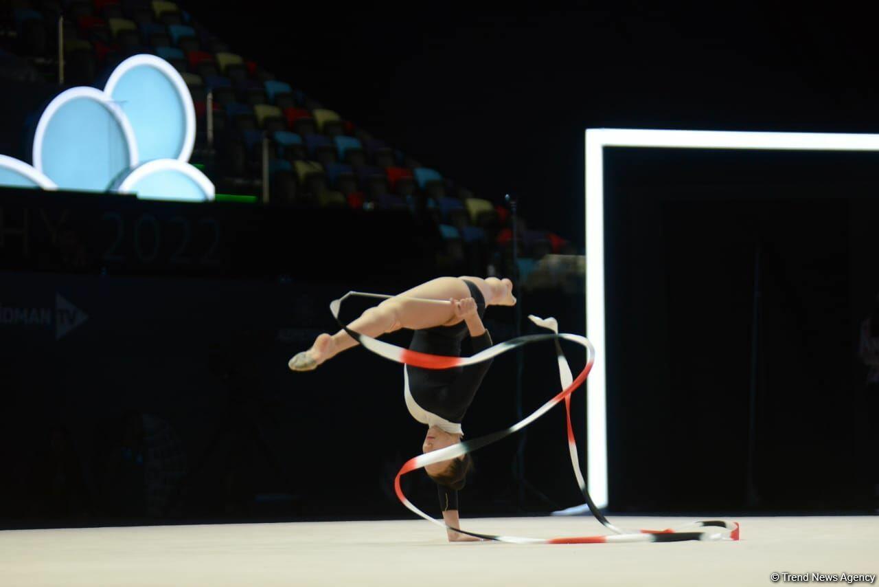 Кубок мира FIG в Баку: Стали известны результаты Арзу Джалиловой и Зохры Агамировой за упражнения с лентой