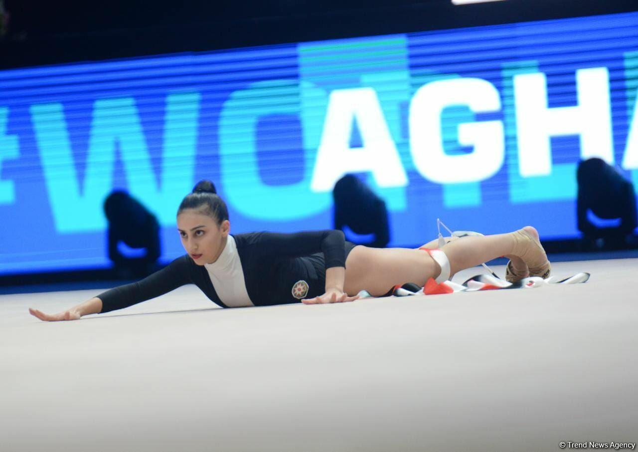 Кубок мира FIG в Баку: Стали известны результаты Арзу Джалиловой и Зохры Агамировой за упражнения с лентой