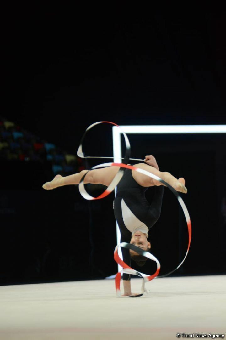 Кубок мира FIG в Баку: Стали известны результаты Арзу Джалиловой и Зохры Агамировой за упражнения с лентой